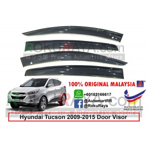 Hyundai Tucson LM (2nd Gen) 2009-2015 AG Door Visor Air Press Wind Deflector (Big 12cm Width)